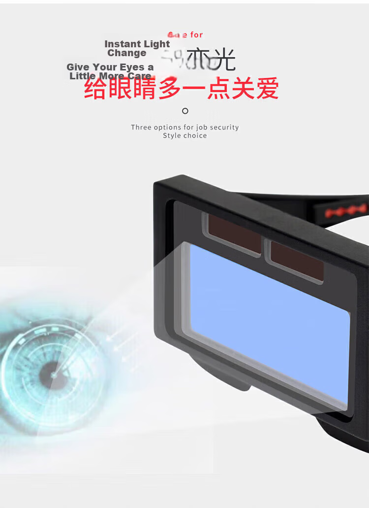 Shengli Welding Protective Mask Welder Special Protective Helmet Solar Lithium Battery Powered True Color Lens VH107 11