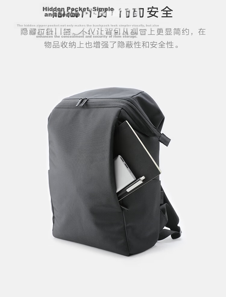90 Points Commuter Laptop Backpack 15.6-inch Lightweight Business Travel Bag Moss Gray 7