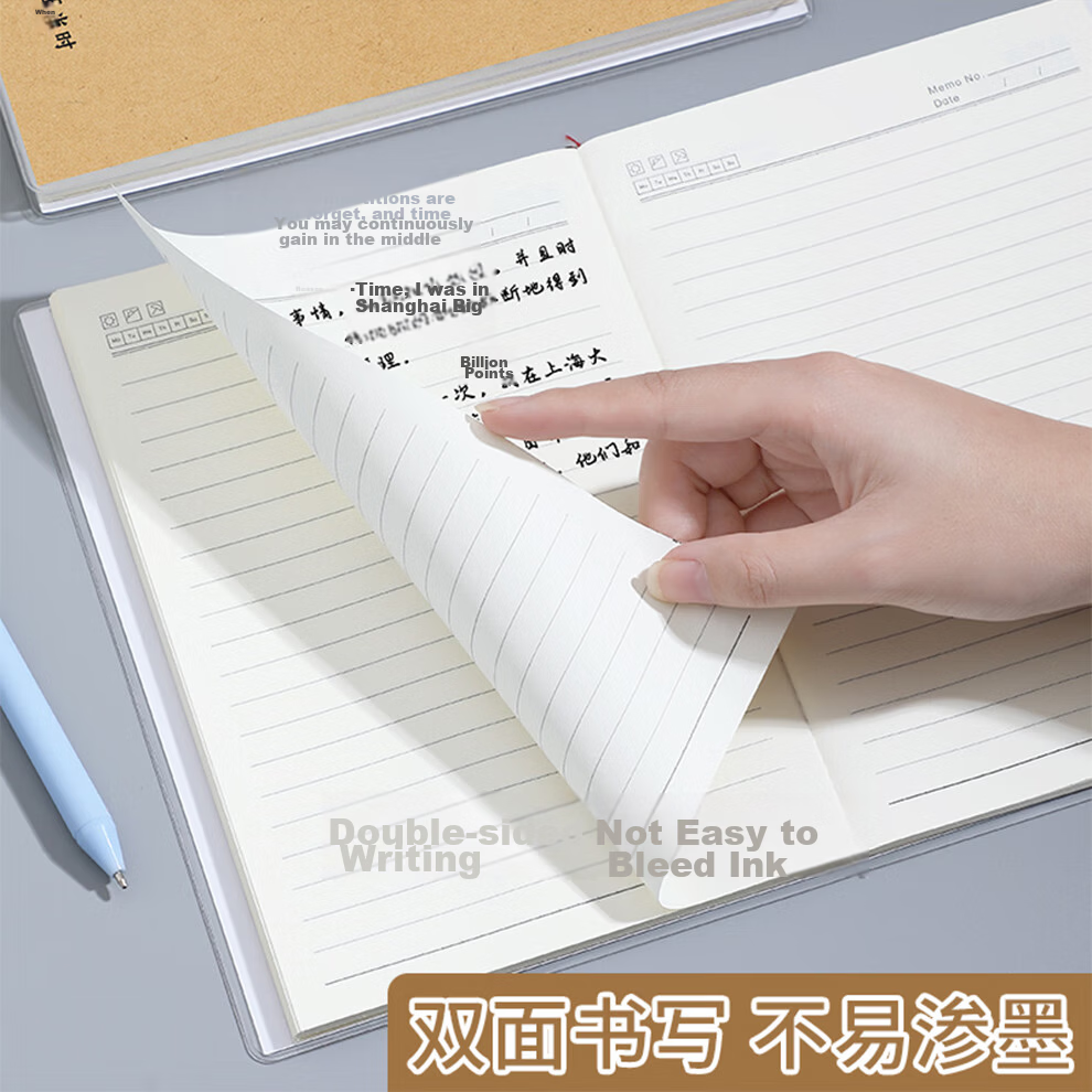 Faramon School Season B5 Kraft Paper Subject Notebook Set for Elementary, Middle, and High School - Error Correction Exercise Book for Grade 9 8