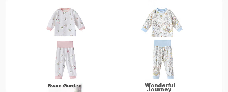 PurCotton Baby Clothes Children's Summer Outfit, Boys And Girls Separate Short-Sleeve Set, for Ages 1-3, Sweat-Absorbing Toddler Clothing 21