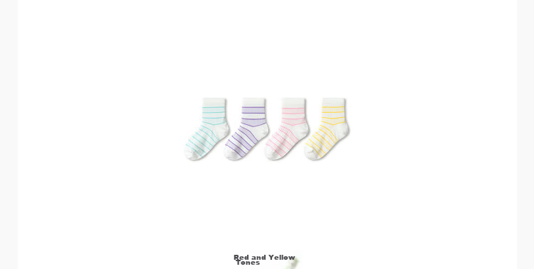 Balabala Kids Socks Summer Mesh Breathable Boys Girls Short Socks Soft Cotton Elastic Comfortable 4-Pack 12