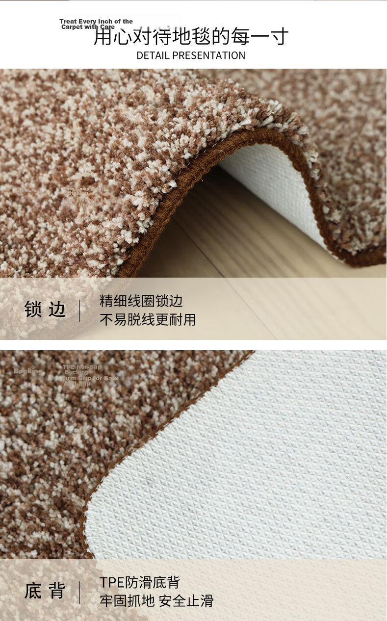 Saibosi Washable Bathroom Doorway Mat, Antibacterial, Absorbent, Non-Slip Foot Mat, Plain Color Carpet for Bathroom Doors, 40X60CM 17