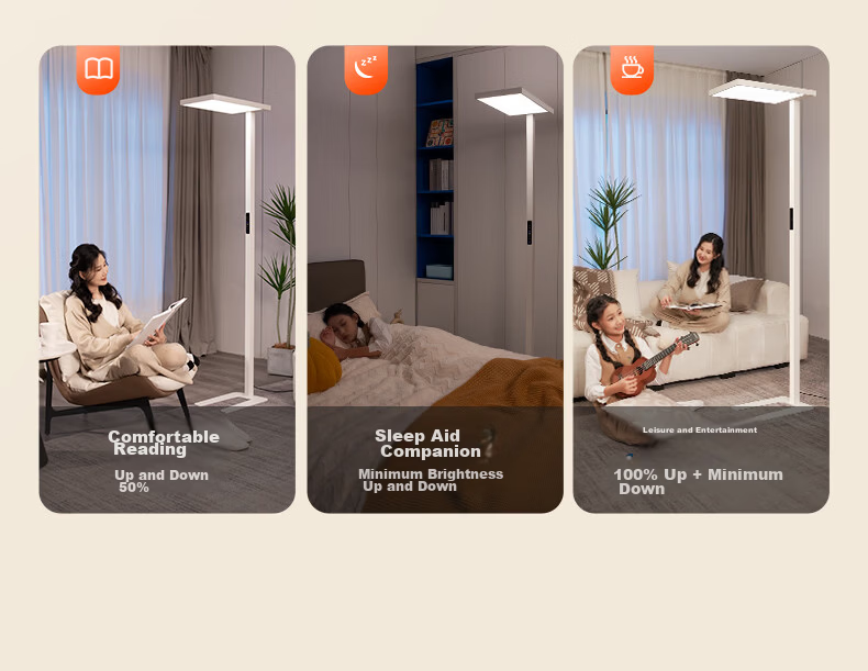 Haishibao JD AI Eye Protection Full Spectrum Smart Student Study Reading Floor Lamp E2C-120W-iJ 41