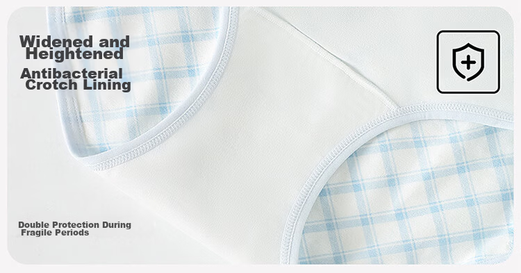 Hongdou Girls' Underwear for Preteens, 12-Year-Old Girls' Menstrual Leak-Proof Shorts for Middle and High School Students 4