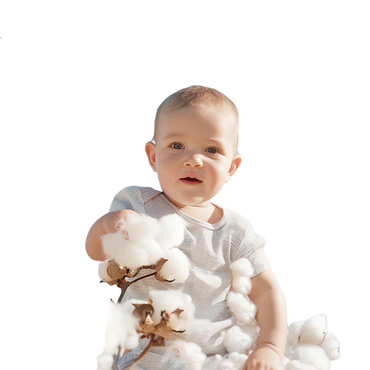 DAVE & BELLA Baby Summer Romper, Stylish Newborn Clothes, Full Moon Girl Baby Outfit, Onesie for Baby Boy