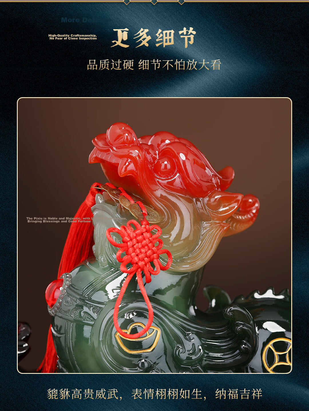 Heshengtang Cabbage Figurine Wealth Bowl Ornament High-End Grand Opening Gift Housewarming Decoration Office Living Room Entryway Decor 5