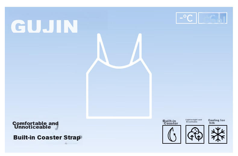 GUJIN Women's Padded Built-in Bra Camisole Tank Top, Backless, Bra-Free, White Tube Top 1