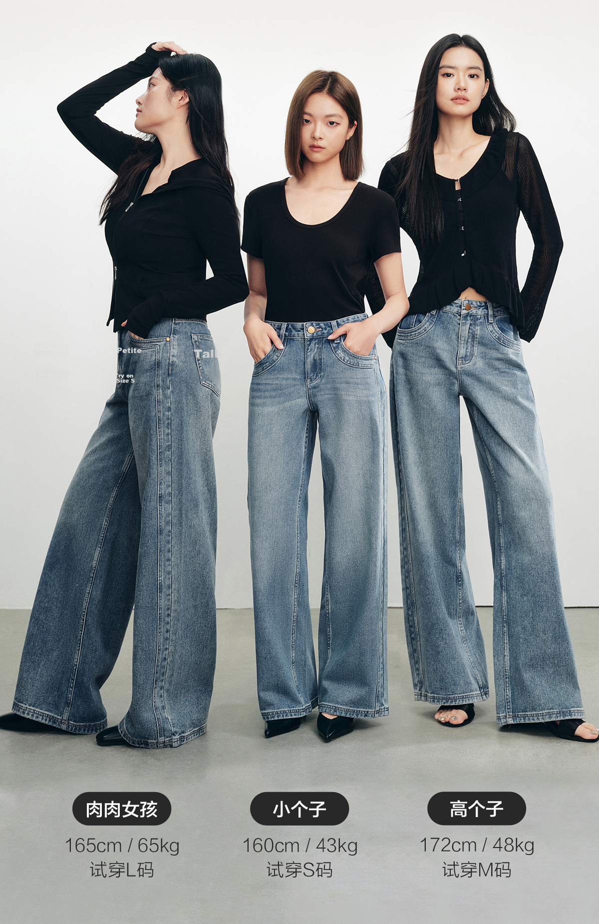 Taipingniao Women's Jeans, Autumn Straight-Leg Pants, Fashionable Casual Versatile Commuter Style, Denim Dark Blue, Size L 7