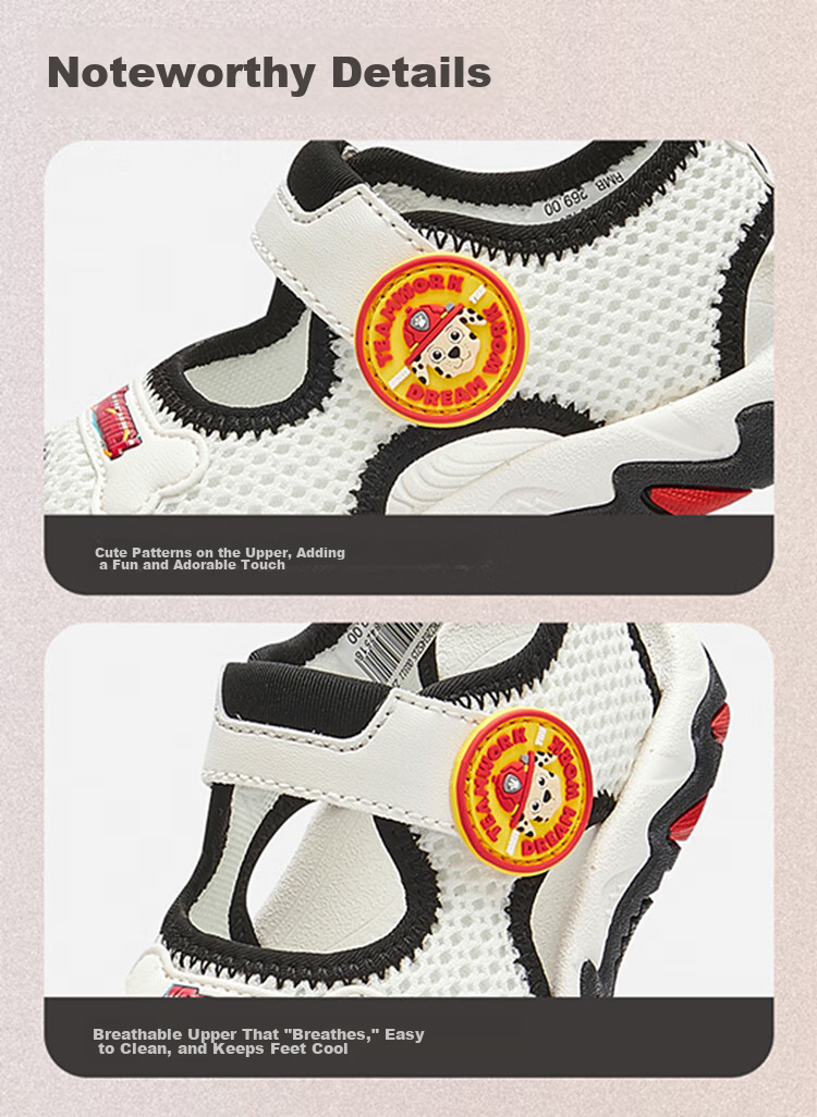 Balabala [Paw Patrol IP] Children's Toddler Shoes Boys Girls Summer New Breathable Sports Sandals Steady Walking Shoes Kids Shoes 10