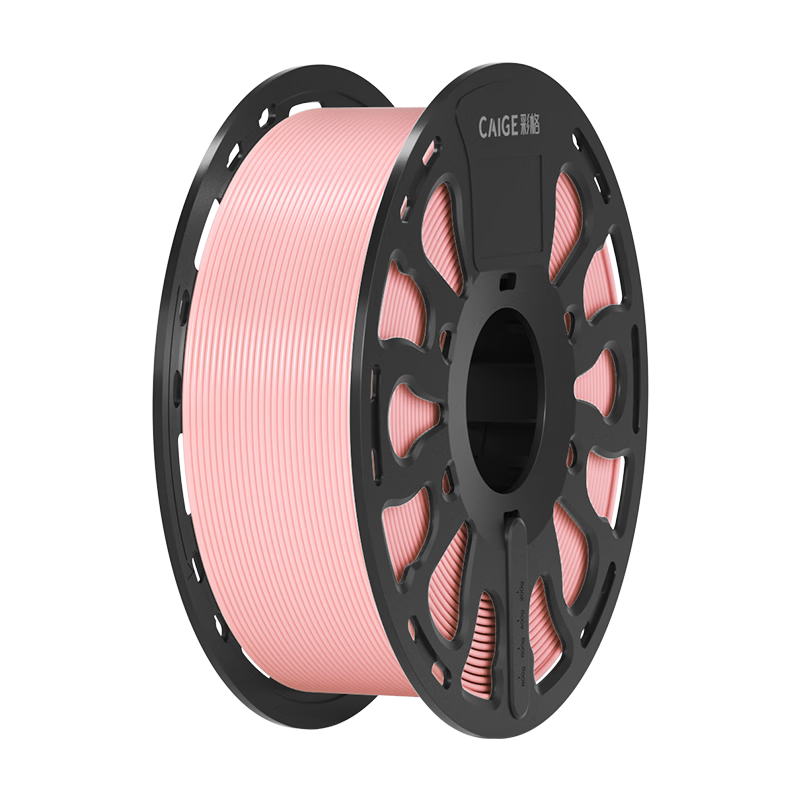 Caige 3D Printing Filament PETG 1.75mm Compatible with Tuozhu, Chuangxiang Sanwei, Duoku, Jiguang Erwo 3D Printer Filament, Pink, 1kg
