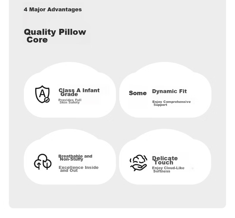 Grace Class A Children's Lyocell Cotton Pillow 100% Xinjiang Cotton Filled All-Cotton Pillow Core Student 30*50cm 3