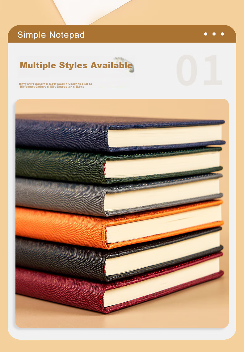 Weimei New Magnetic Buckle Leather Notebook Gift Box Set Practical Teacher's Day Souvenir Full Custom Inner Pages Business Office Memo Book Corporate Custom Notebook LOGO 6