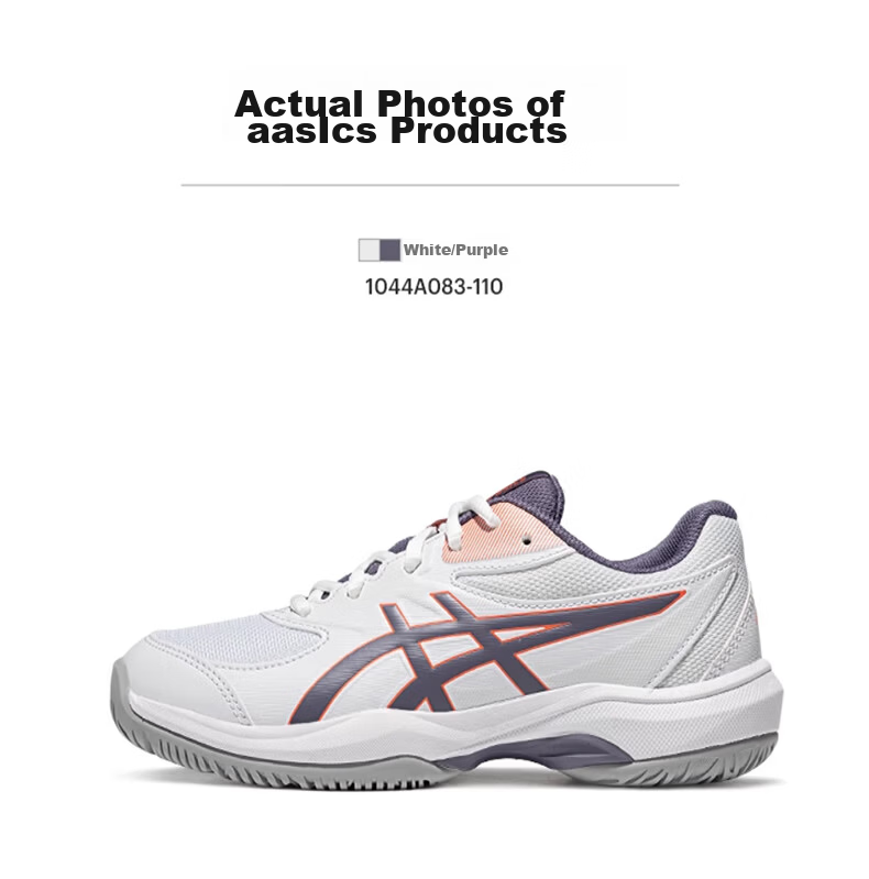 ASICS Kids Tennis Shoes GAME GS Youth Boys Girls Durable Sports Shoes 1044A083-400 Blue Green Size 35 50