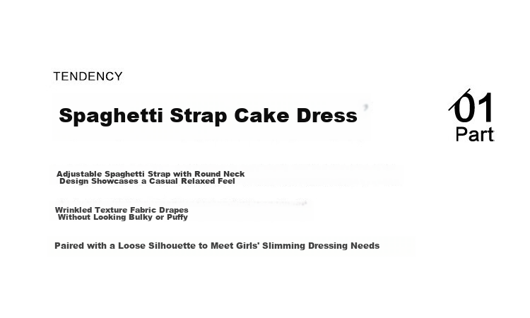 Dme [Heavy Workmanship Layered Spaghetti Strap Dress], Summer Vacation Style, Retro Brick Red, Elegant Cake Skirt 5