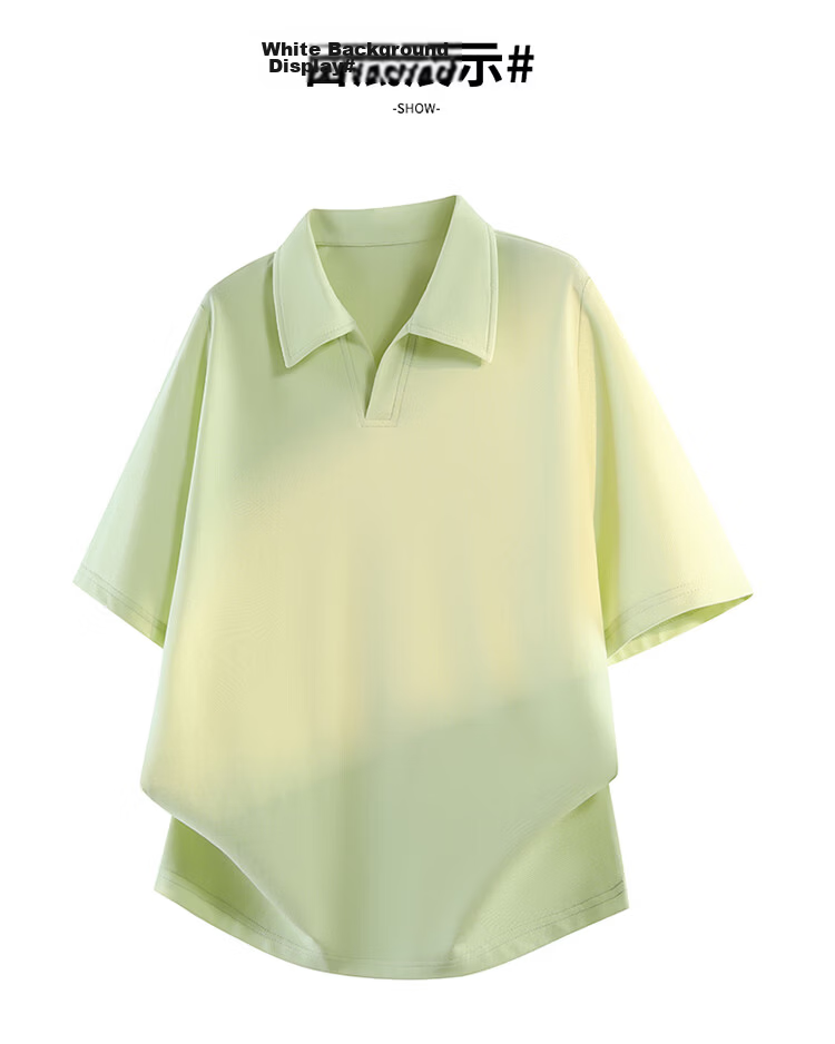 TUCANO Women's Short Sleeve Seagull Collar Polo Shirt Business Casual Versatile Commuter Base Layer Top White 3XL 12