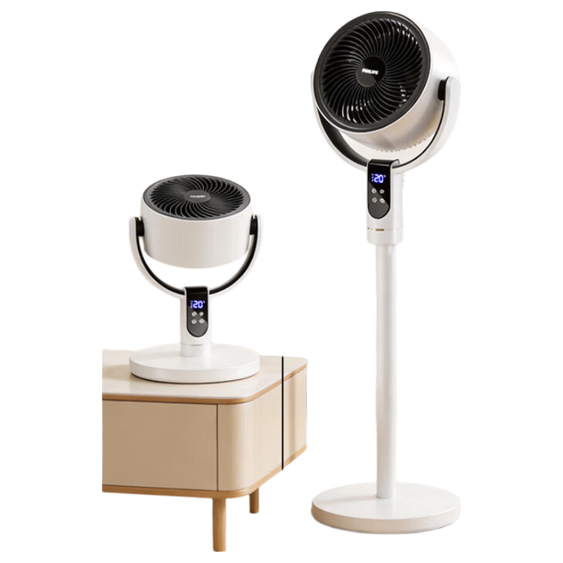 PHILIPS Air Circulation Fan Floor Fan Home Small Fan Table and Floor Dual-use Remote Control Low Noise 3D Oscillating Fan 2242CFD