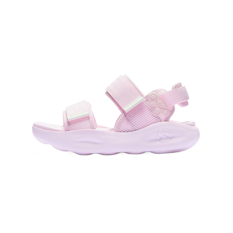 361° Kids Summer Sandals 26 Girls Breathable Open Toe Soft Flexible Cat Paw Beach Shoes Purple Size 38