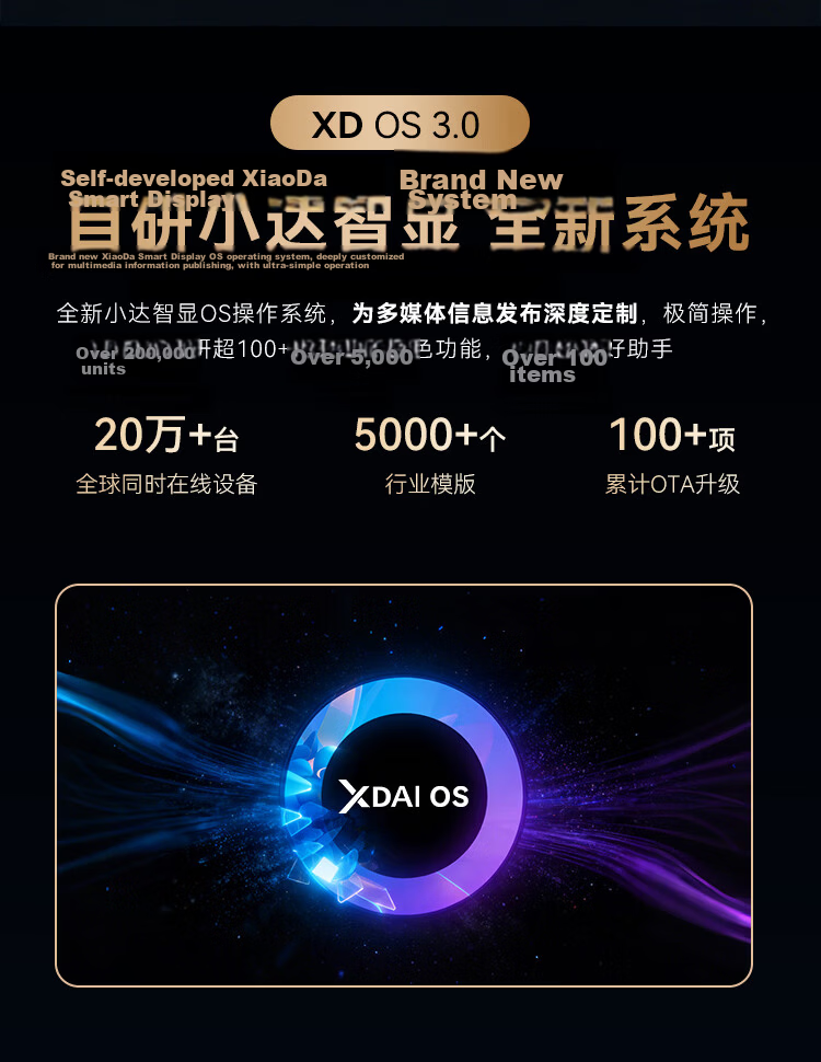 HUSHIDA [Best-Selling Online] 32-Inch Wall-Mounted Advertising Display, Electronic Menu Digital Signage Screen, Information Publishing Screen, Android Non-Touch LY-32 1