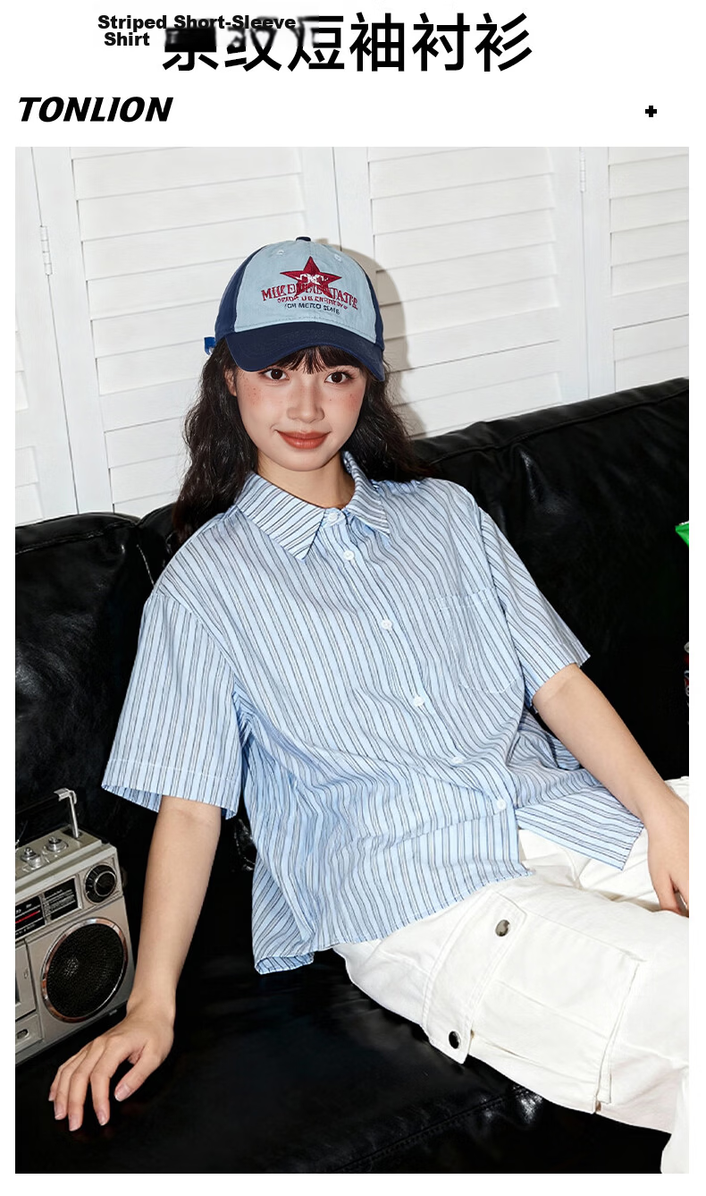 TonLion Women's Pure Cotton Shirt Spring Autumn White Long Sleeve Blouse Elegant Shoulder Cape Commuter Style 14