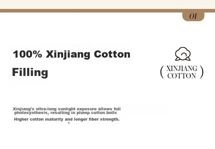Dohia Home Textile 100% Cotton Summer Quilt A-Class Xinjiang Cotton Air-Conditioned Thin Blanket 203x229cm 5