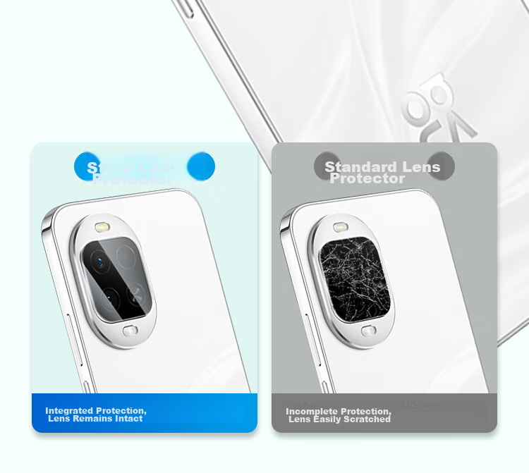 KOOLIFE [Value Pack of 2] Huawei nova16Z Lens Protector Film, Ultra-Thin HD Anti-Drop Rear Camera Lens Screen Protector for Huawei nova16z with AR Anti-Reflective Coating 12
