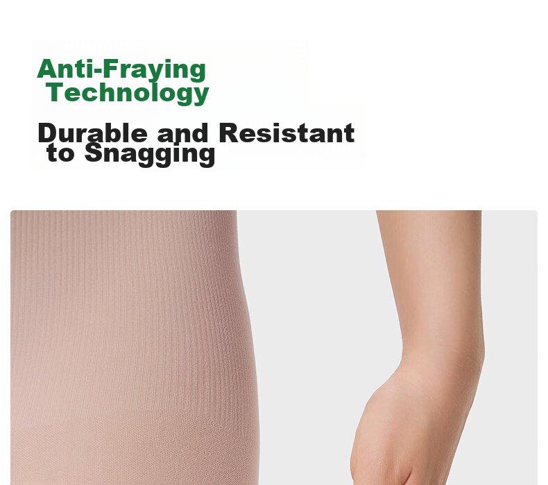 Guniangjia 0D Micro-Compression Tummy Control Butt Lifting Sheer Anti-Snag Nude Leg Magic Pantyhose Women's Bare Skin Thin Tights 12