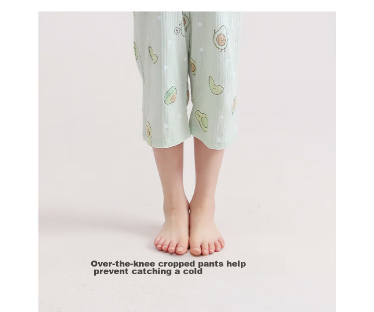 Hodo AAA Grade Antibacterial Red Bean Children's Summer Thin Cotton Boys Pajamas Homewear Air Conditioning Clothes 22