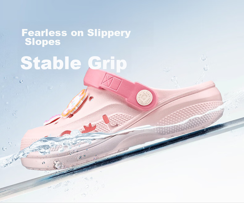 Cheerful Mario 2026 New Summer Kids Breathable Soft Sole Clog Boys Home Soft Sole Bathing Beach Sandals 6