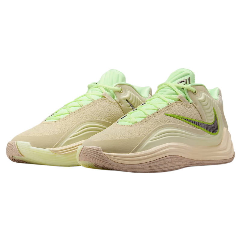 NIKE Men's Basketball Shoes, GIANNIS FREAK 7 Sneakers, II5251-200 Beige/brown, Size 40