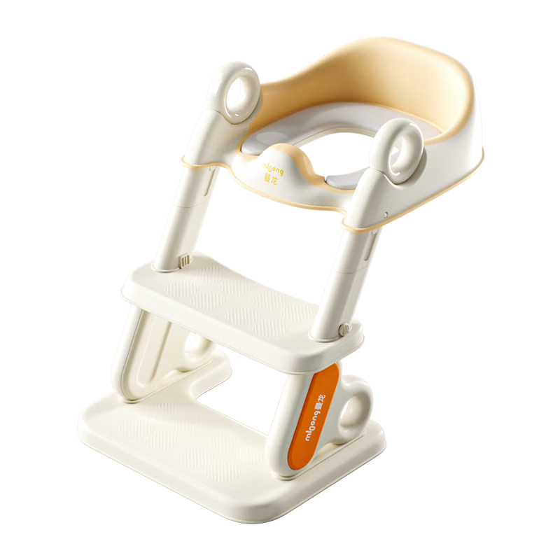 Manlong Children's Step Toilet Seat Multifunctional Foldable Stair Stool Baby Wash Stool Potty Stool for Boys and Girls