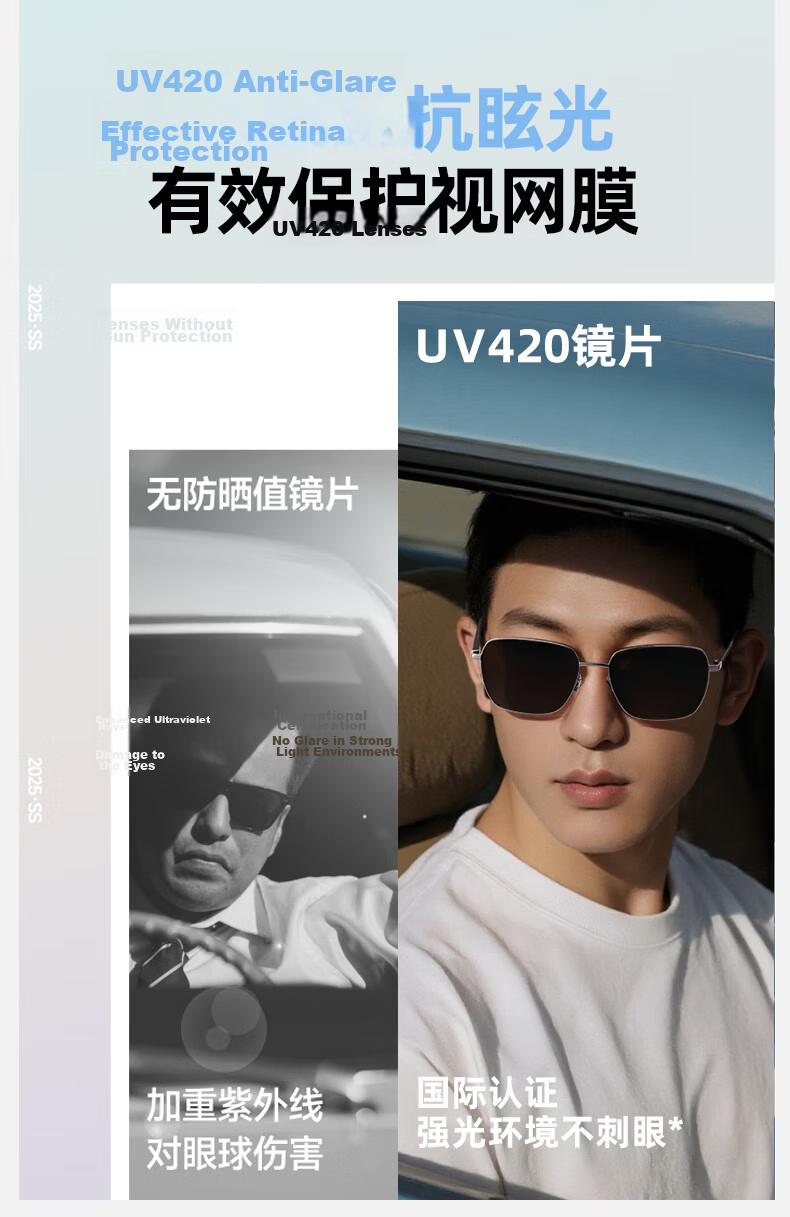 Jiaboli Carbon Fiber Polarized Photochromic Sunglasses for Men, UV Protection Night Vision Driving Glasses 11