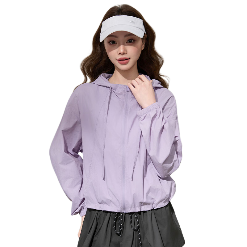 MJ STYLE Women's Casual Sun Protection Jacket 2026 Summer New Short Loose Cool Touch UV Protection Commuter Top