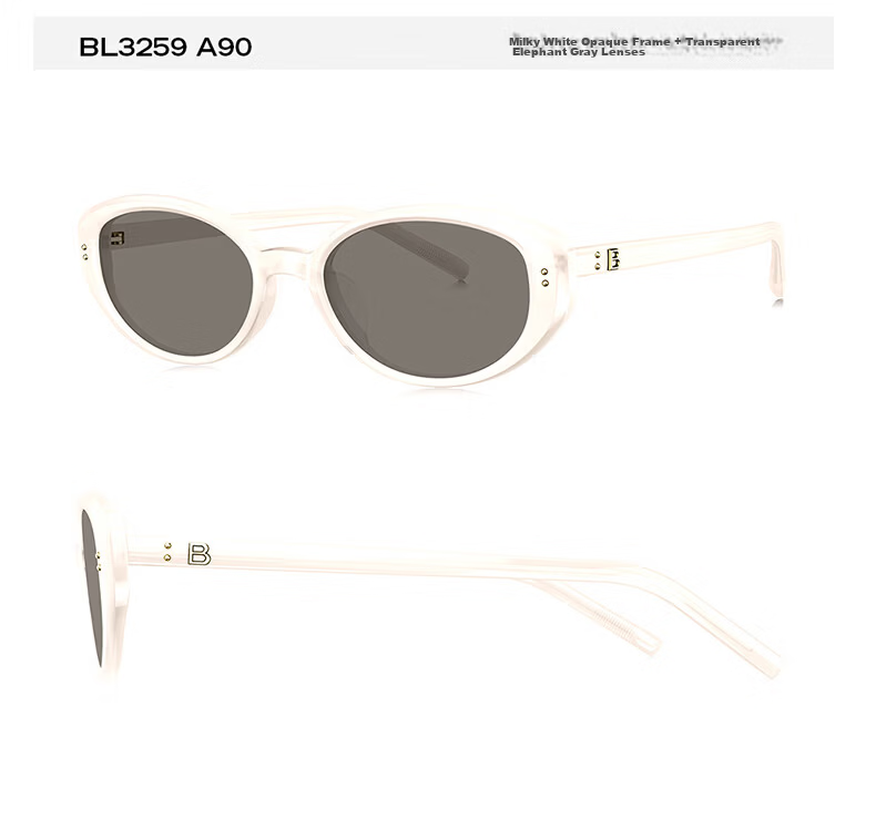 BOLON Bolon Eyewear 26 New Yang Zi Same Style Retro Fashion Small Frame Sun Glasses UV Protection Sunglasses Women BL3259C10 21