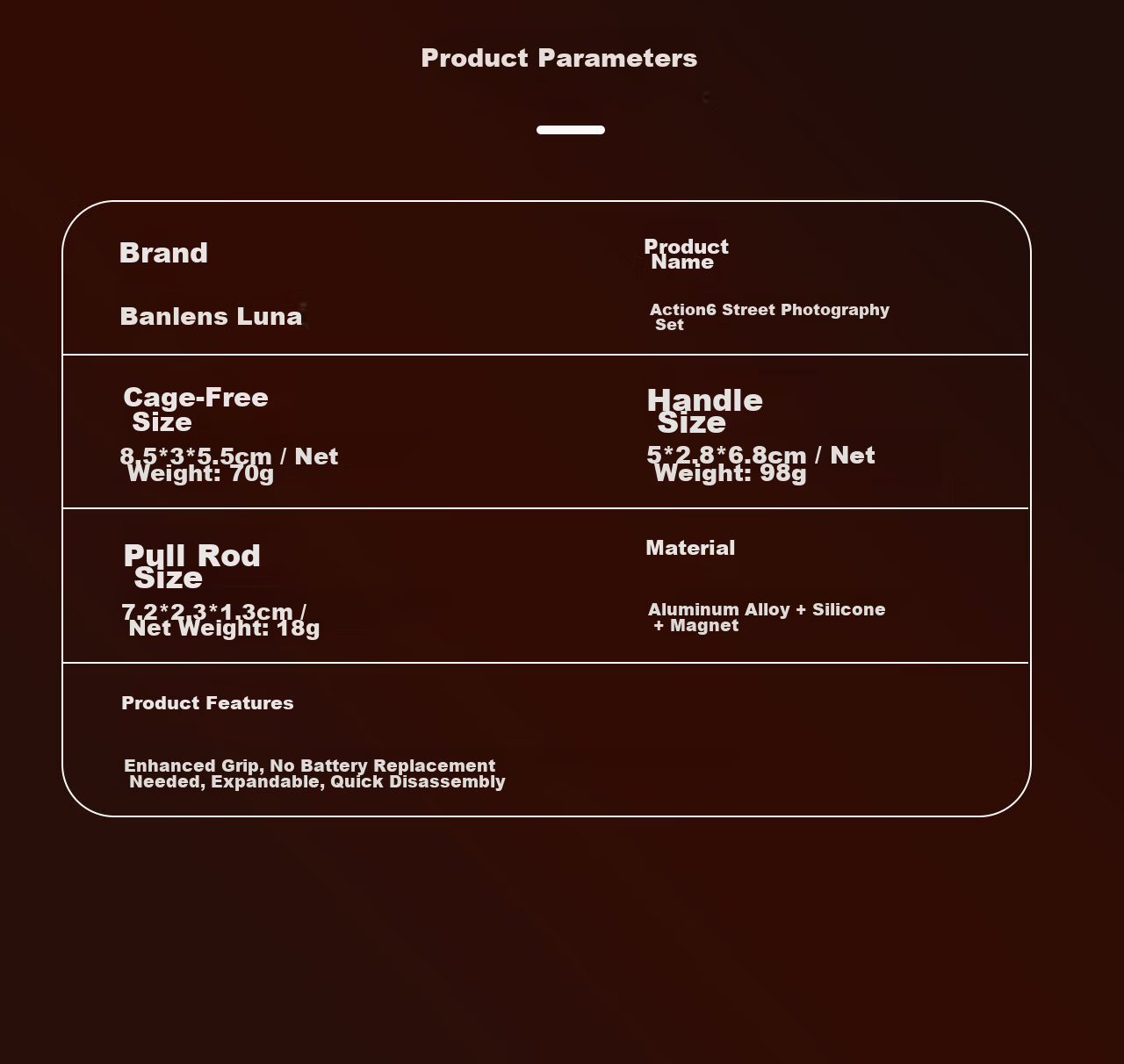 Luna Quick Release Adapter for DJI Osmo Action 4 / Action 5 Pro Osmo 360 Sports Camera Magnetic Quick Release Base Cycling Mount Adapter 10