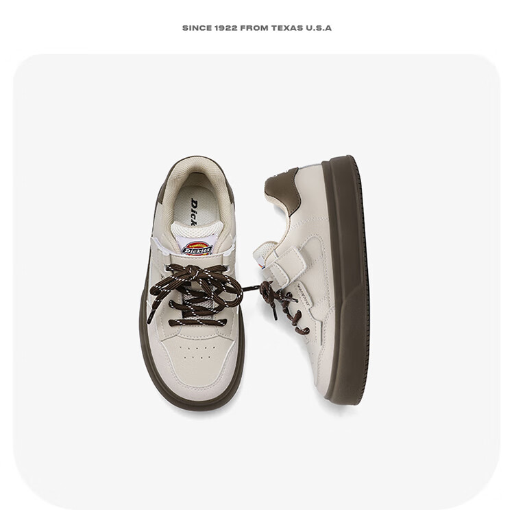 Dickies Children's Canvas Shoes, New Spring And Summer Style for Girls, Casual Shoes with Fleece Lining, Comfortable Training Shoes for Older Kids, Lightweight Versatile White Sneakers for Students 28