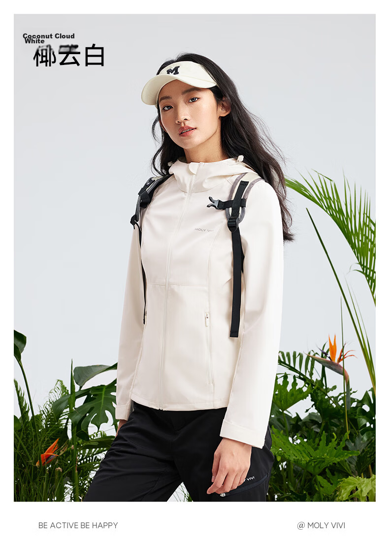 MOLY VIVI [Same As Pangdonglai] Lightweight Wind Basic Slim Sun Protection Jacket for Women, Summer Sun Protection Coat, Magic Vivy 40