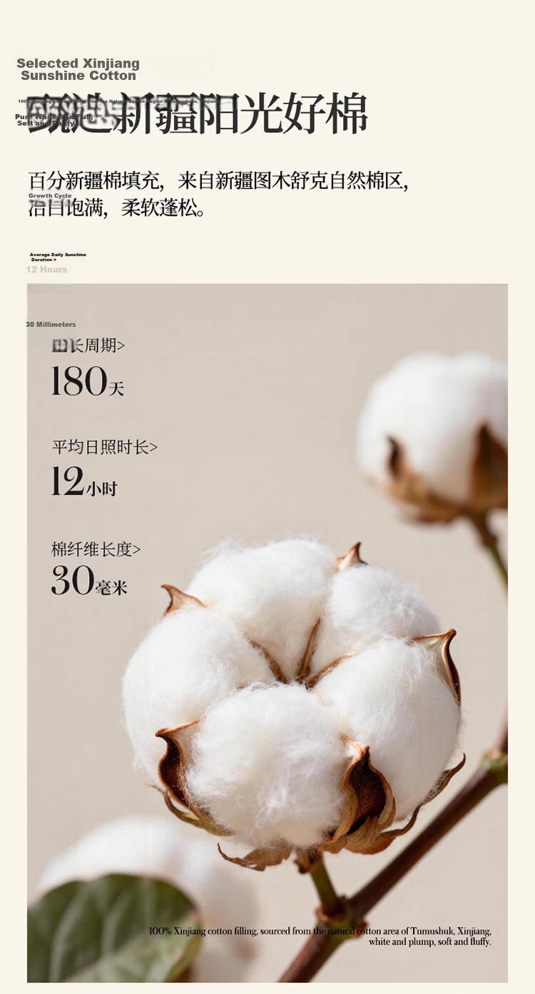 Dohia Home Textile 100% Cotton Summer Quilt A-Class Xinjiang Cotton Air-Conditioned Thin Blanket 203x229cm 7