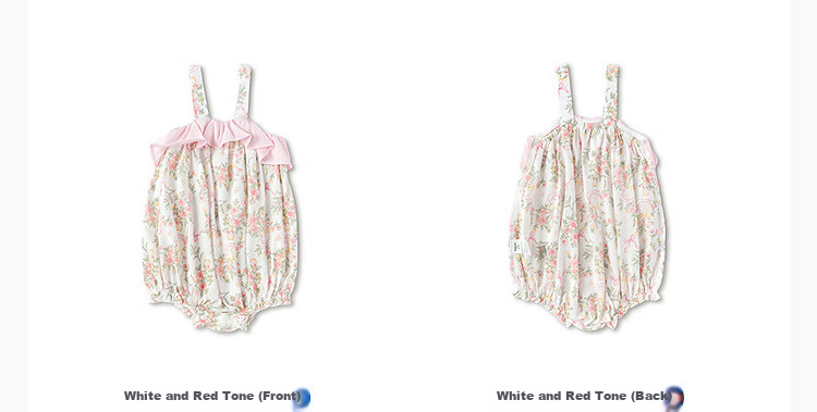 Balabala [balaOne] Baby Romper Infant Toddler Girls Triangle Bodysuit 2026 Summer Sweet Cute 14