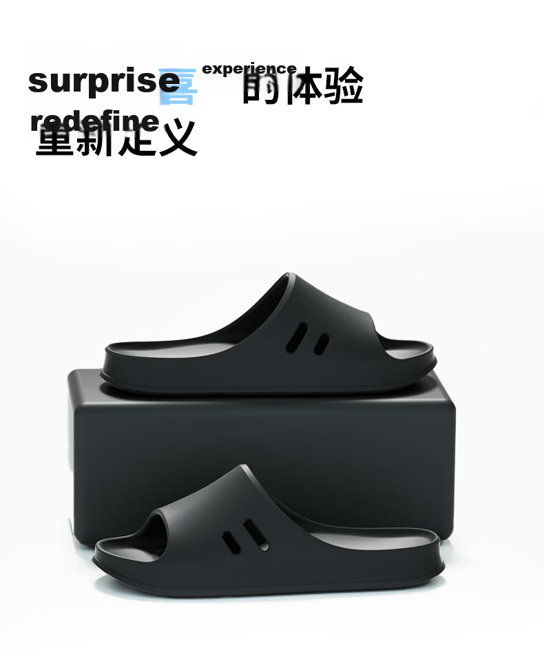 Beiduo Yang Men's Summer Thick Sole Home Bathroom Shower Non-slip EVA Slippers Women's Dark Blue 42-43 3