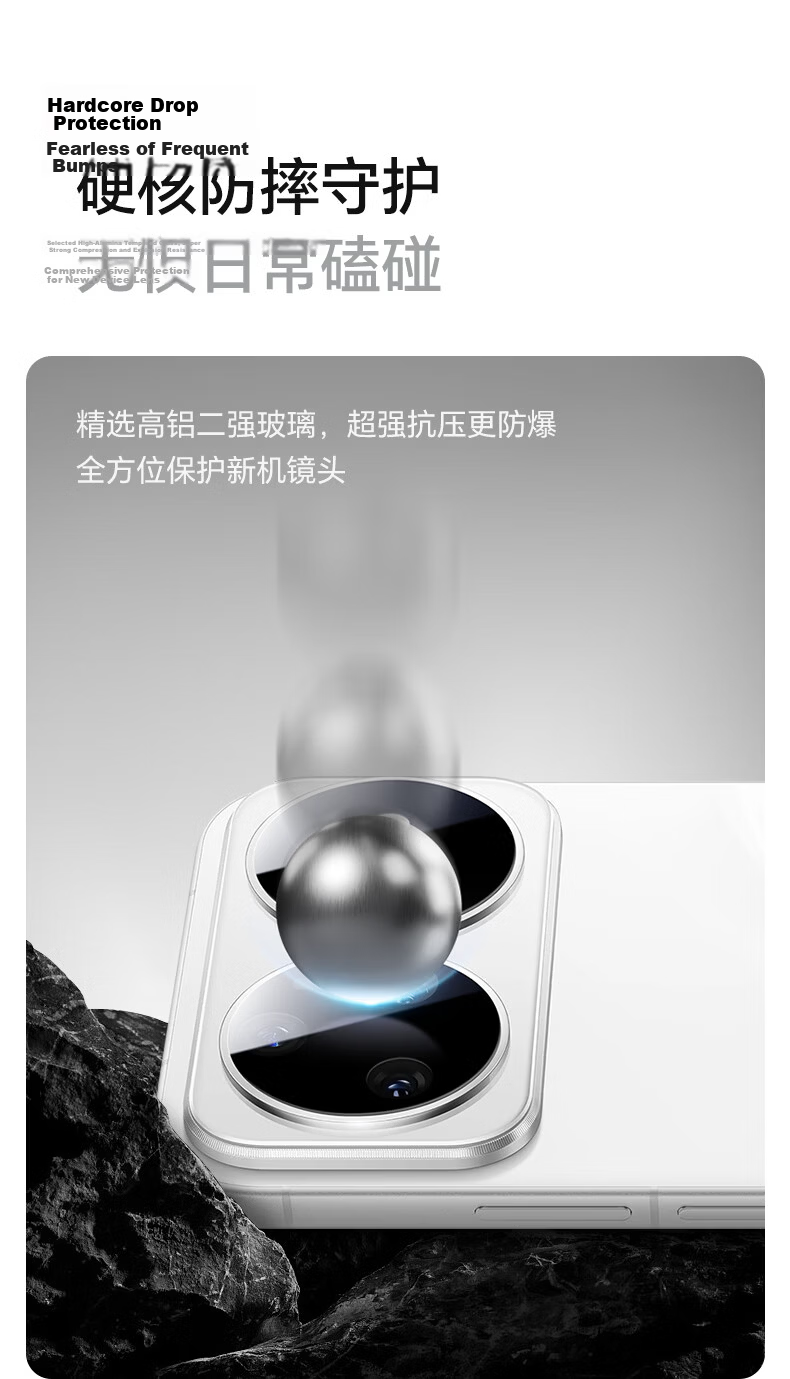 LLUNC AR Anti-Reflective HD Tempered Glass Camera Lens Protector for Huawei nova16 Pro Rear Camera Anti-Scratch Anti-Glare Protective Film 9