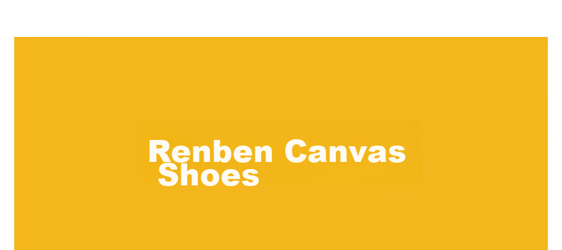 Renben Official Thick Sole Black Brown Canvas Shoes Women 2026 Spring Couple Sneakers Black Brown Size 39 (Women) 8