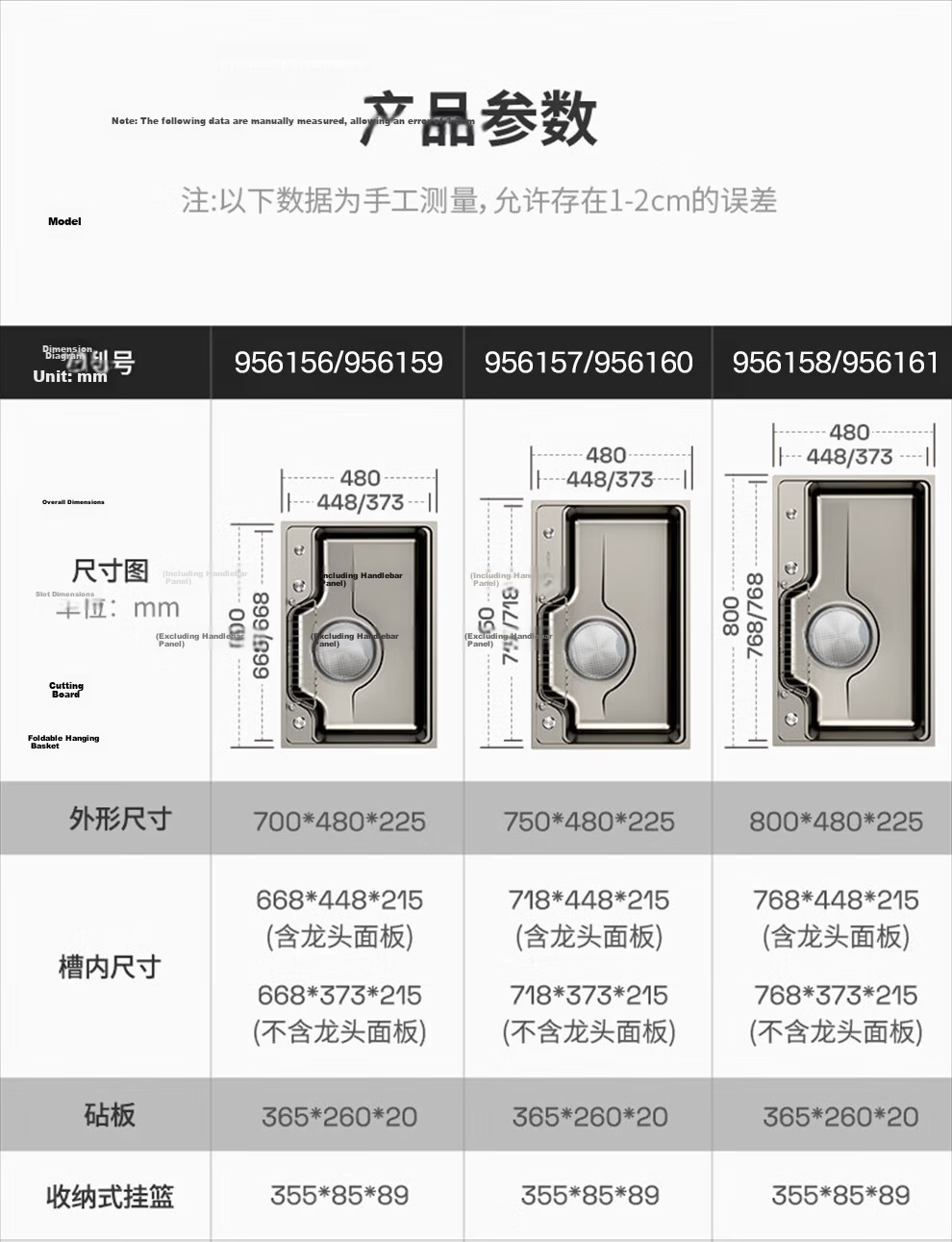 HIGOLD Kitchen Sink Large Single Bowl Multi-Purpose Japanese Style 304 Stainless Steel Rice Grain Texture Integrated Basin 28