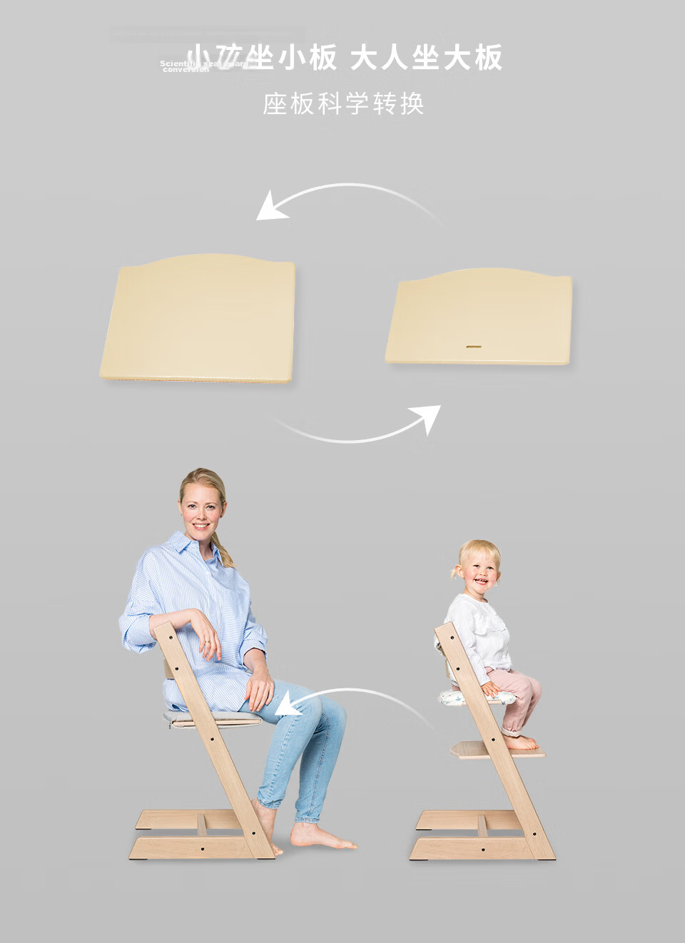 Stokke Growth Chair Tripp Trapp Multifunctional Baby And Child Home Dining Chair, Cherry Pink Single Chair 13