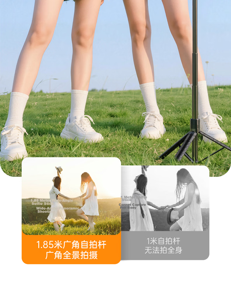 Zhiguozhe 2026 New Edition Diudiu Selfie Stick Magsafe Magnetic Phone Holder Floor Tripod Live Streaming 360° Rotation Anti-Shake Auto Tracking Travel Compact 21