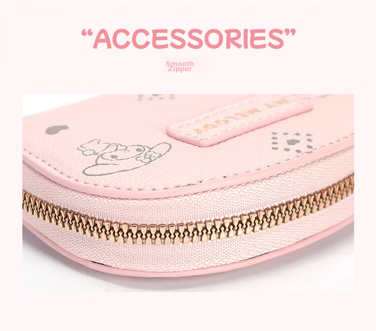 Mascara x My Melody Limited Edition Women's Bag Luxury Card Holder Small Coin Purse Birthday Gift for Girls 11