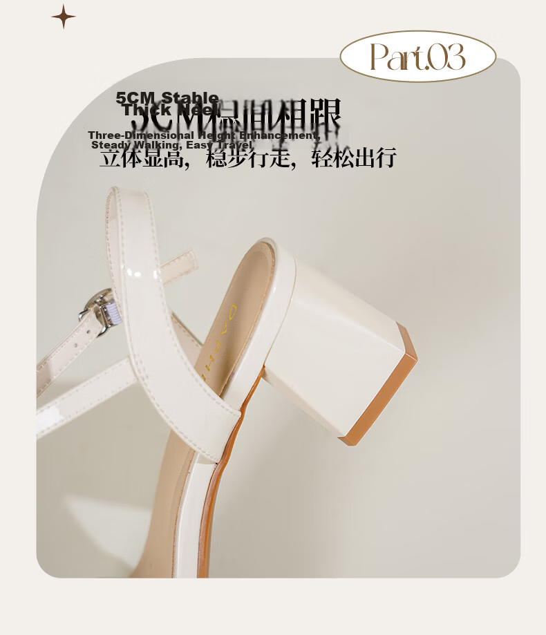 Daphne Silver Sandals Women 2026 New Summer Comfortable High Heels French Style Rhinestone Silver Size 35 9