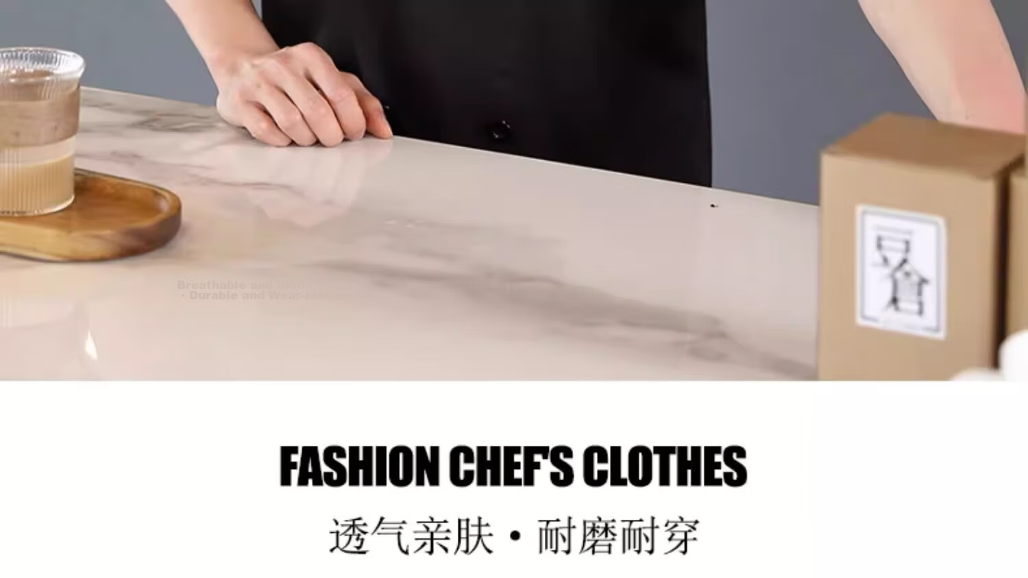 HANMANKE Ice Silk Chef Workwear Men Custom Logo Printing Restaurant Kitchen Hotel Breathable Mesh Uniform Women [Breathable Mesh] Gray Short Sleeve XL 19