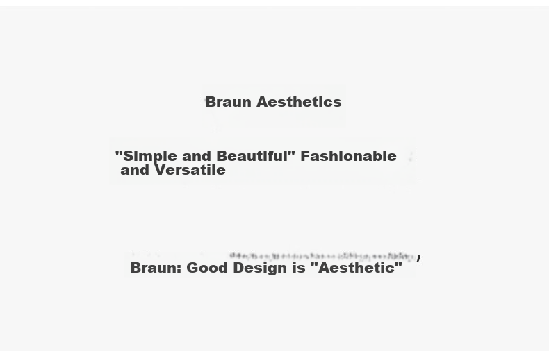 BRAUN German Imported Wall Clock Luxury High-End Silent No-Drill Quartz Clock for Living Room Home 6