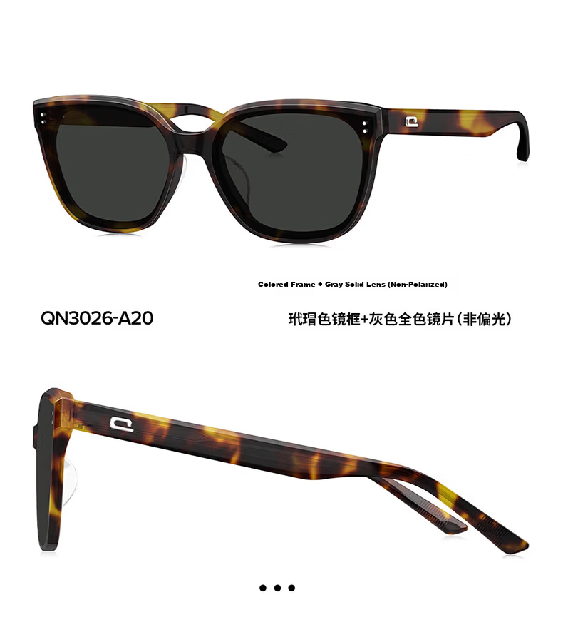 QINA [Hou Minghao Same Style] 2026 New UV Protection Sunglasses Driving Sunglasses Unisex QN3010A92 7