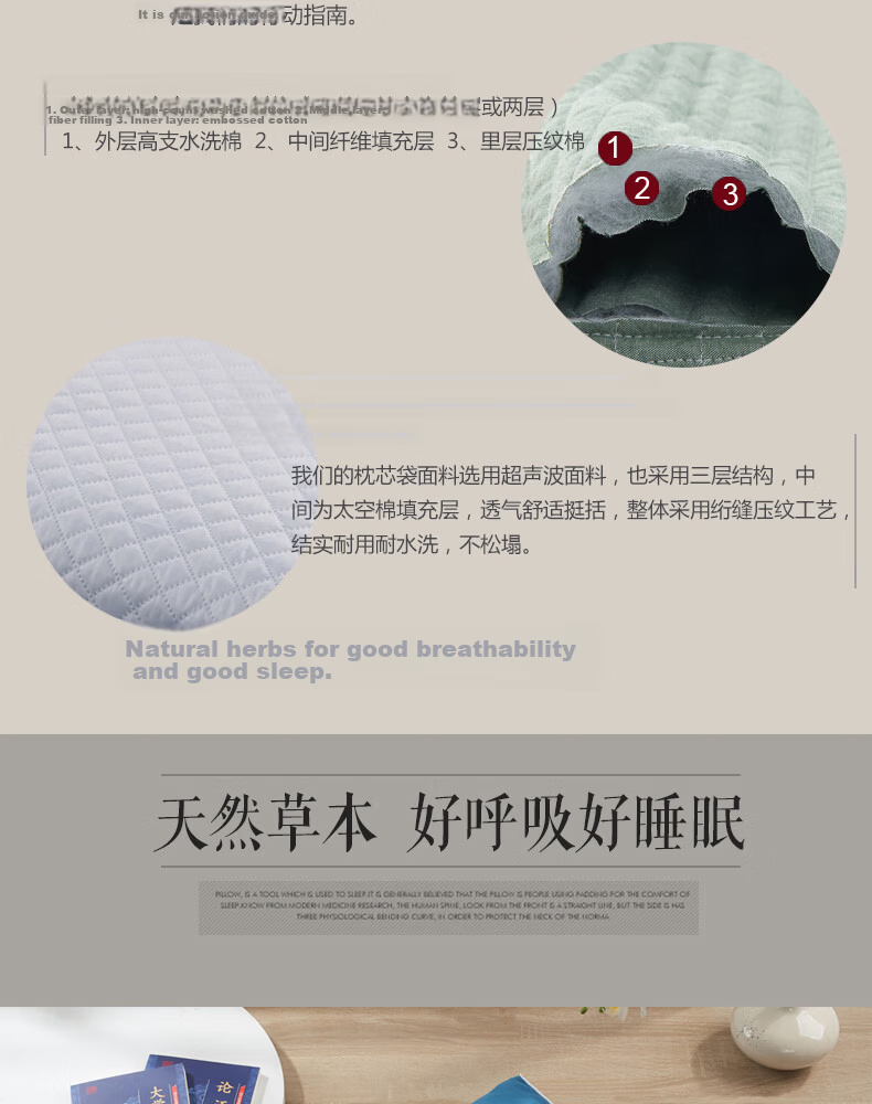 Shangfan Nasal Congestion Pillow Sinapis Flower Cocklebur Sinus Pillow Runny Nose Sneezing Allergy Herbal Pillow for Adults and Children 9
